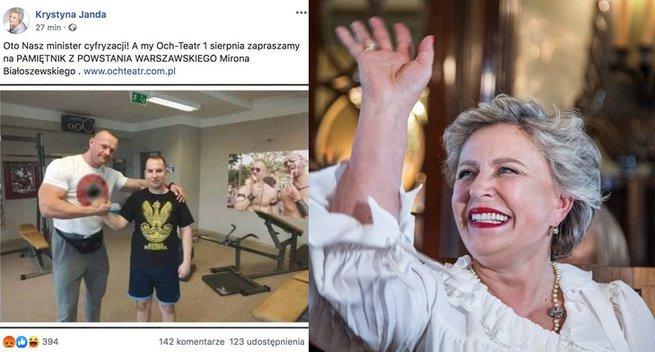 Andruszkiewicz wysłał Jandzie pismo przedsądowe. Ma 3 dni na przeprosiny