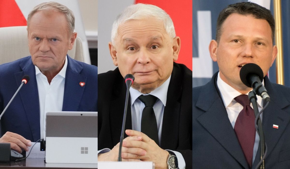 Sondaż: koalicjanci KO pod progiem, mocny wynik Konfederacji, partia Razem robi mijankę z Lewicą Czarzastego