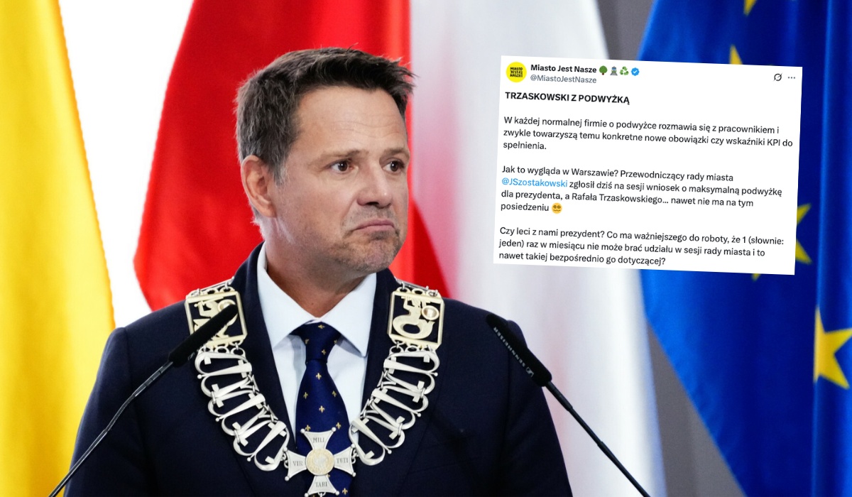 Rafał Trzaskowski dostał dużą podwyżkę, której niektórzy zazdroszczą, a inni wprost krytykują