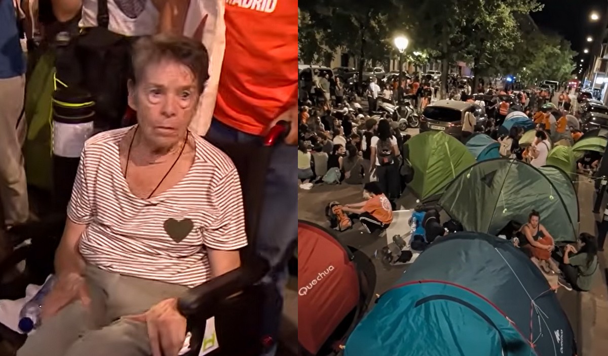  Hiszpania: masowe protesty powstrzymały eksmisję i starsza pani wróci do domu