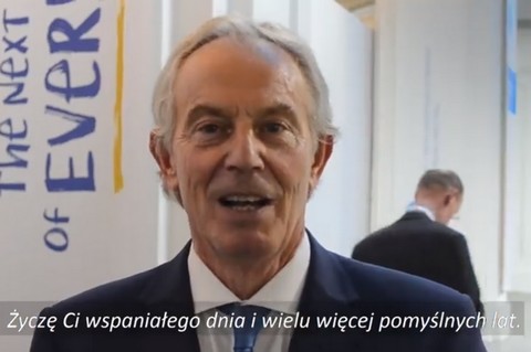Życzenia z okazji 75. urodzin Wałęsie złożyli Tony Blair, Condoleeza Rice’a, Anders Fogh Rasmussen i Leszek Balcerowicz
