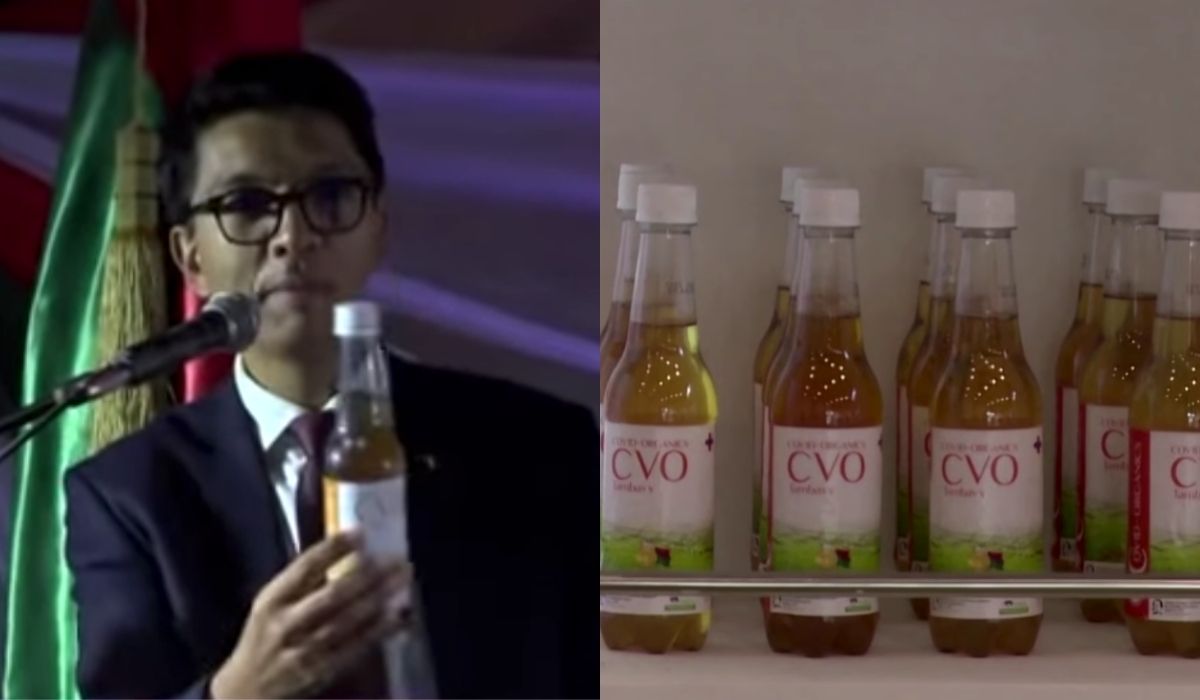 Madagaskar: prezydent reklamuje napar z ziół na koronawirusa, liczba zakażonych rośnie