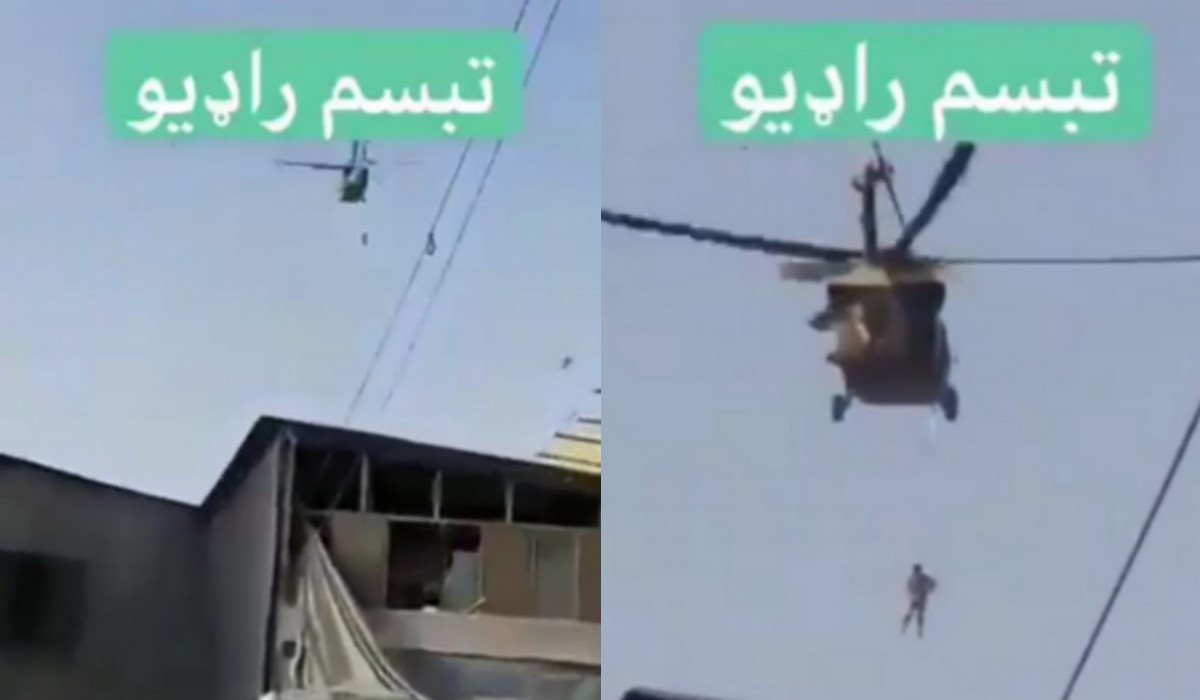 Talibowie chwalą się w swoich Talib News, że latają sobie Black Hawkami i chyba rzeczywiście trochę ich mają