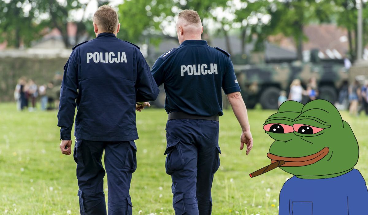 "Siema byczku, to wy przyjechaliście do mnie po zioło?" - diler uprzejmie i niefrasobliwie do policjantów