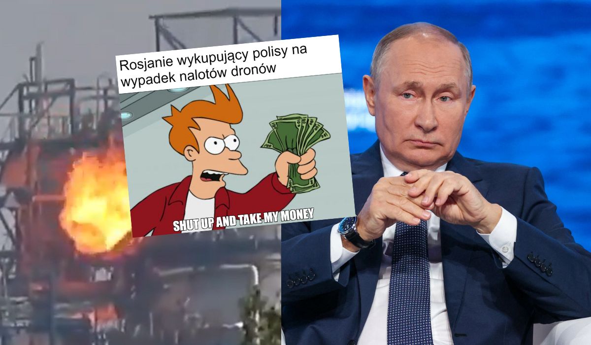 Przez ukraińskie ataki ceny ubezpieczeń w Rosji znacznie wzrosły, bo nie wiadomo co i kiedy wybuchnie