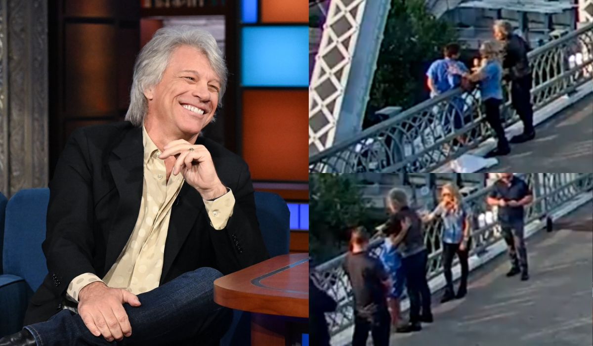 Jon Bon Jovi uratował kobietę, która chciała skoczyć z mostu