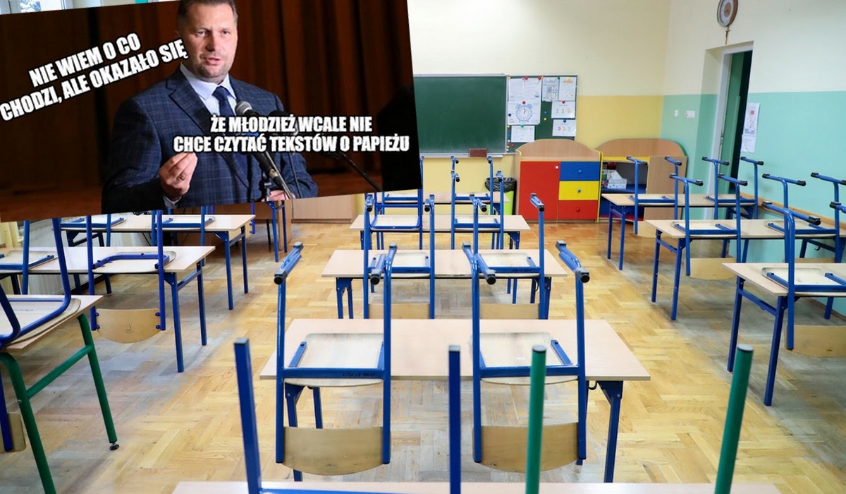 Janiepawlizacja szkół przez Czarnka nie została zbyt dobrze przyjęta przez obywateli