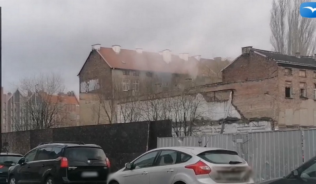 Gdańsk: ktoś uporczywie podpala pustostan, w 11 dni były aż cztery pożary