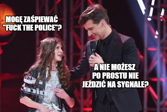 Roksana Węgiel jechała na sygnale na koncert, chociaż nie jest z policji