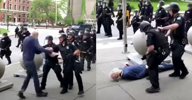 USA: dziwny akt solidarności policjantów wobec kolegów zawieszonych za brutalność