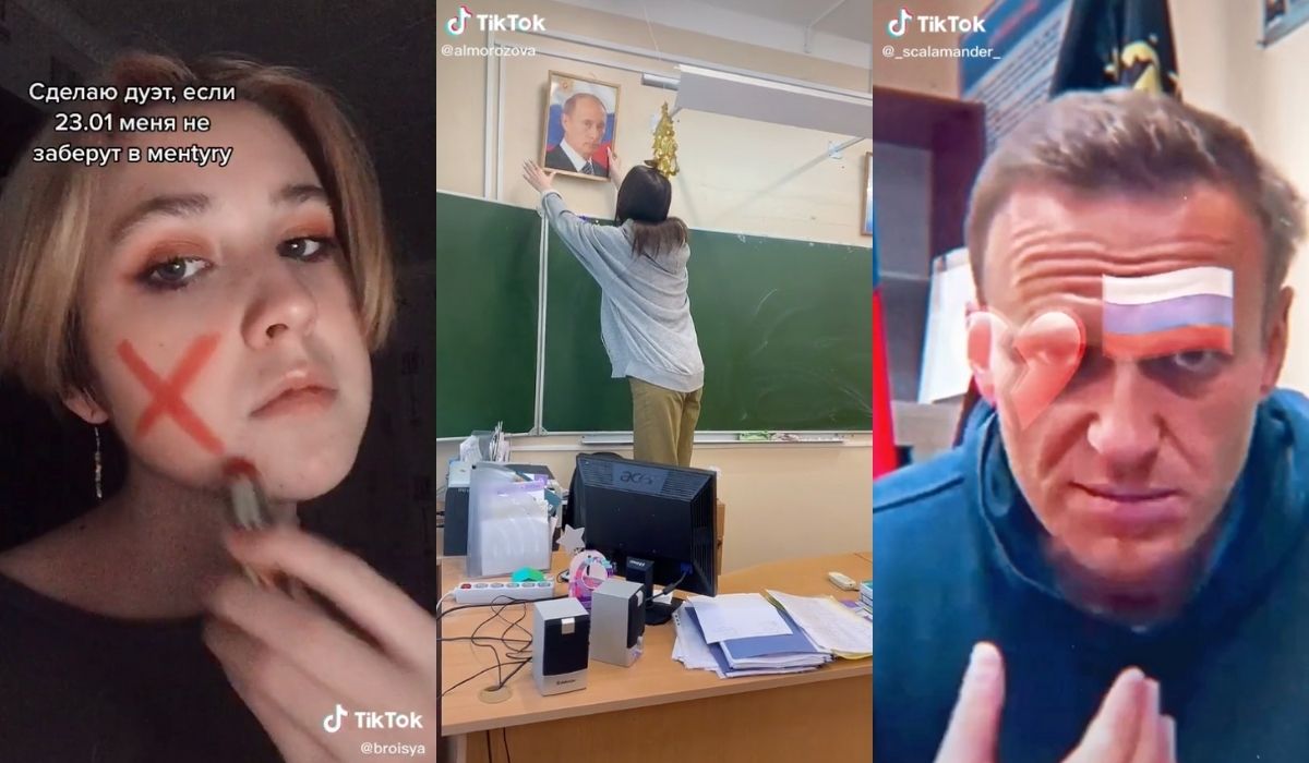 Rosja domaga się cenzury na TikToku i usunięcia filmików popierających Nawalnego