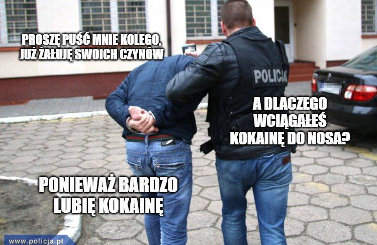 Policja złapała funkcjonariusza SOP, jak pudrował koksem nosek