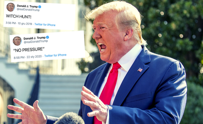 Trump pobił własny rekord na Twitterze, pisał średnio co 88 sekund, taki był zły