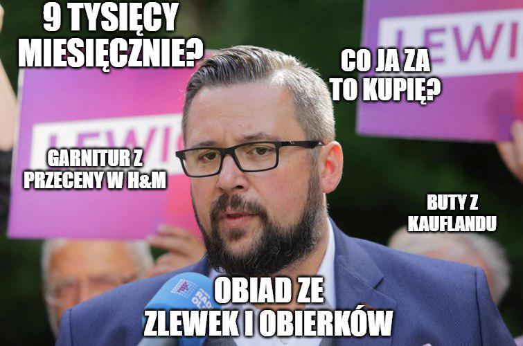 Poseł SLD: spróbujcie utrzymać się w Warszawie za 9 tysięcy złotych