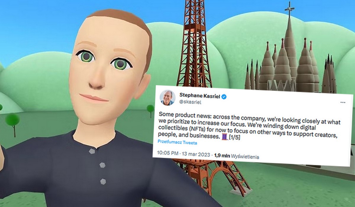 Meta się poddaje i jednak nie wprowadzi NFT na Facebooku i Instagramie