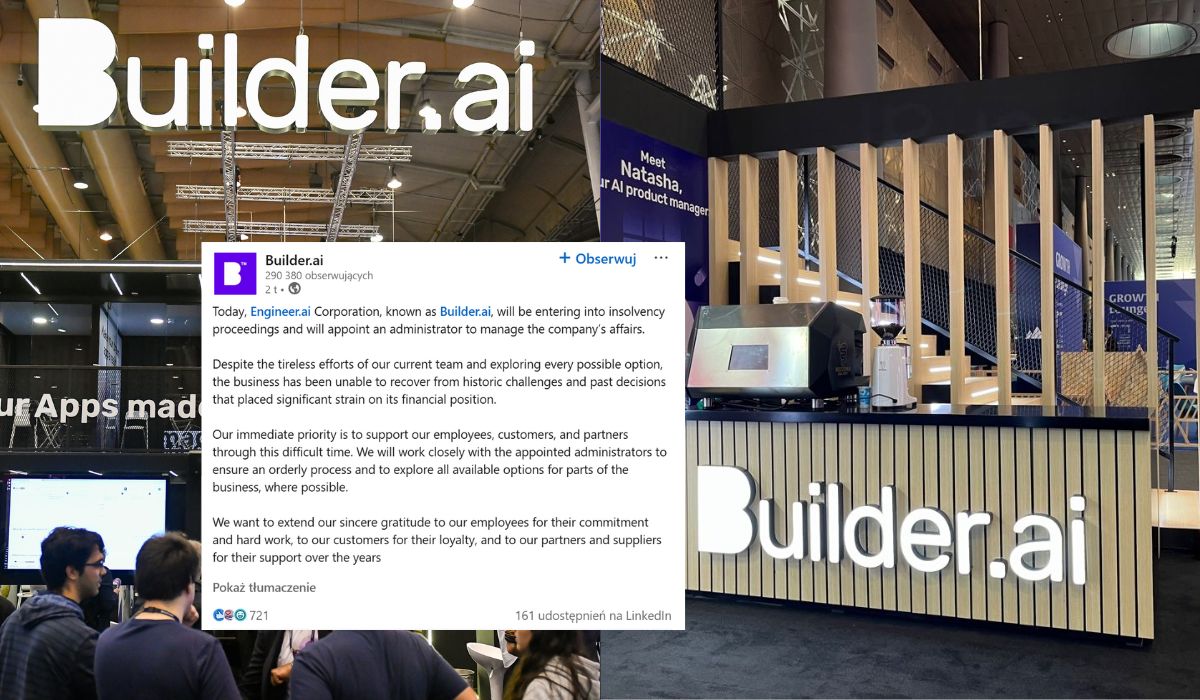 Firma AI ogłosiła upadłość gdy wyszło na jaw, że to nie AI, tylko 700 pracowników w Indiach