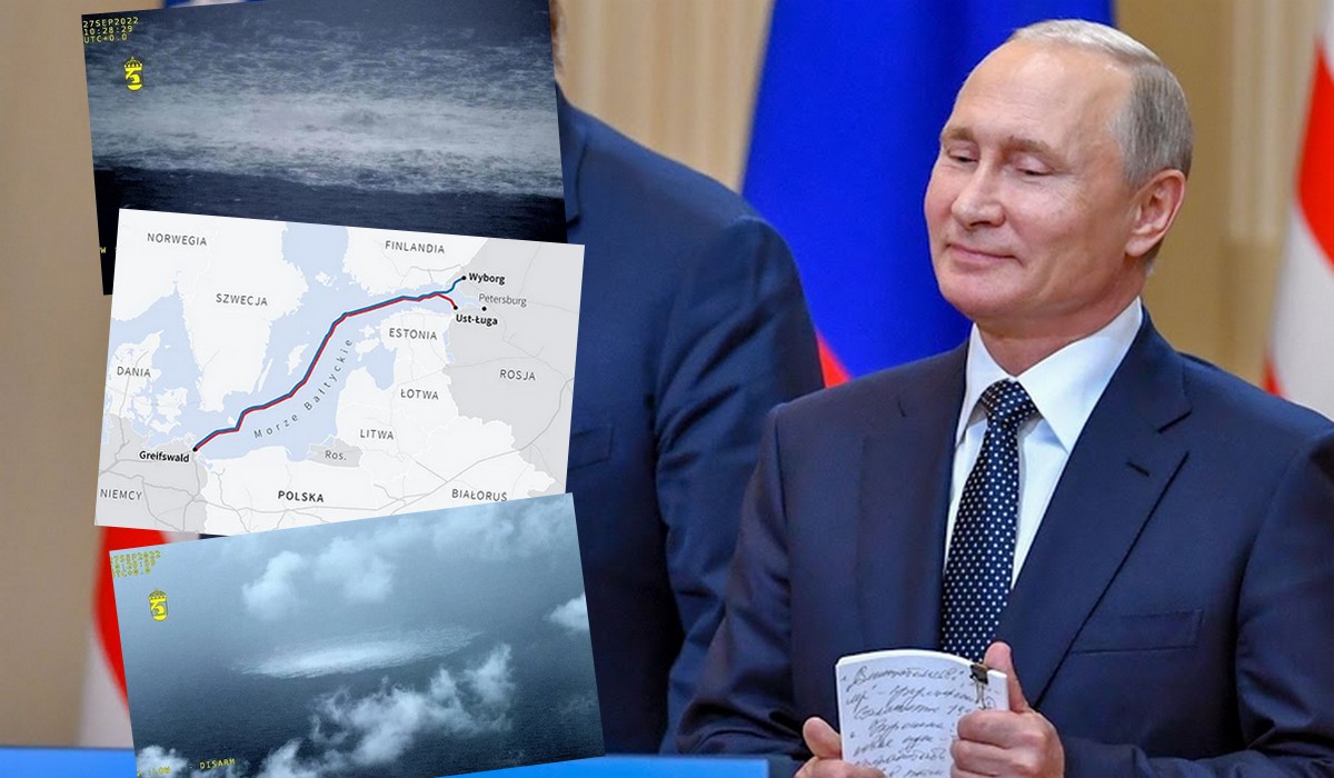 Kolejny, już czwarty wyciek z Nord Stream, sejsmolog potwierdza, że powodem mogła być podwodna detonacja