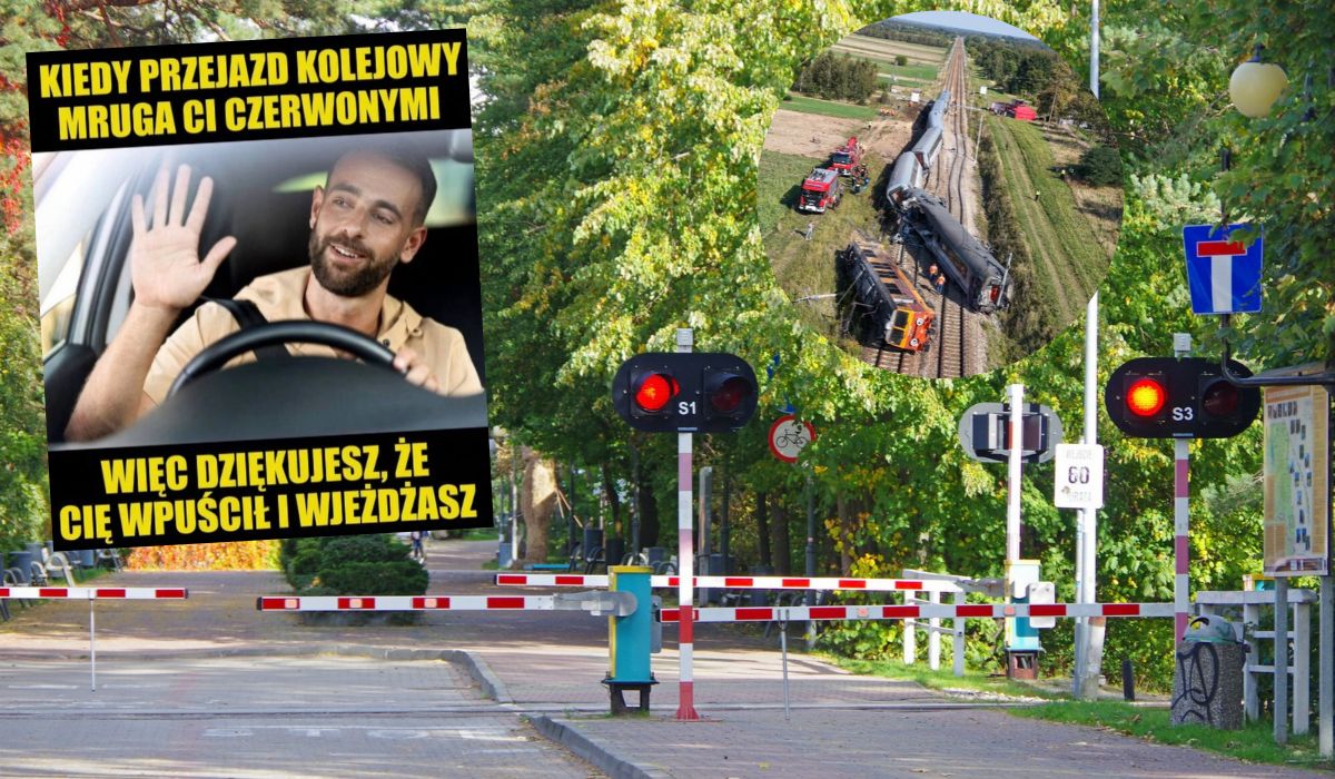 Kierowcy, którzy nie potrafią bezpiecznie przejechać przez tory zaczną tracić prawo jazdy