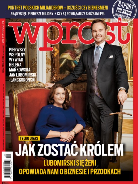 Książę Lubomirski poślubi hrabiankę Mańkowską