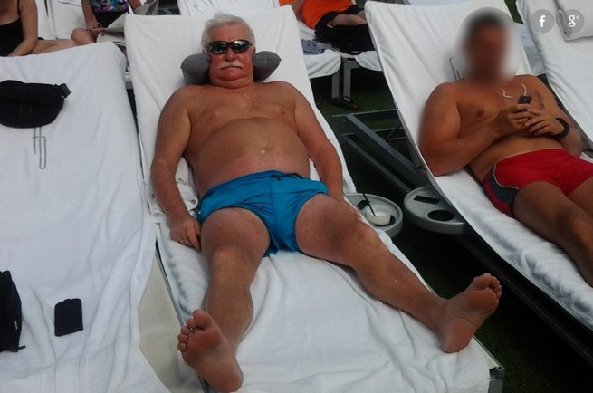 Wałęsa do PiS i Policji: "Przypominam mam broń i pozwolenie do obrony osobistej"