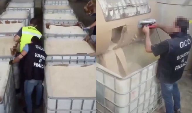 Włochy: policja przejęła 14 ton amfetaminy ಠ_ಠ wyprodukowanej przez tzw. Państwo Islamskie