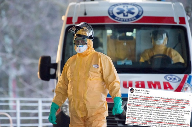 "Moja mama umarła dusząc się. Nie ma procedury, żeby zbadać, czy był to koronawirus"