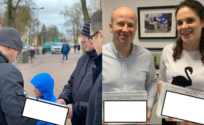 Niebezpiecznik: zbierający podpisy dla kandydatów na prezydenta nie szanują danych osobowych