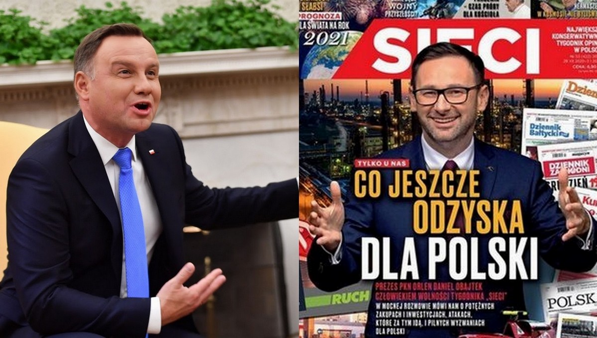 Prezydent ostro i przenikliwe o Obajtku: wydaje się, że jest dobrym prezesem Orlenu