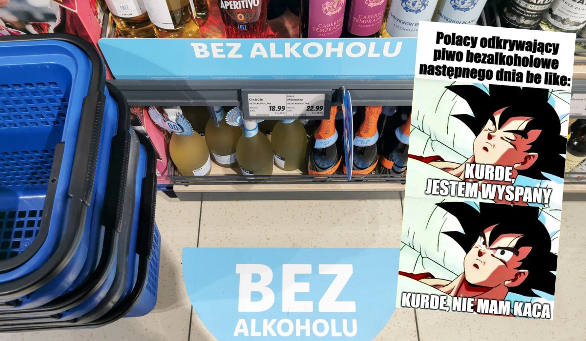 Polacy kupują mniej alkoholu, jednocześnie rośnie rynek bezalkoholowych zamienników