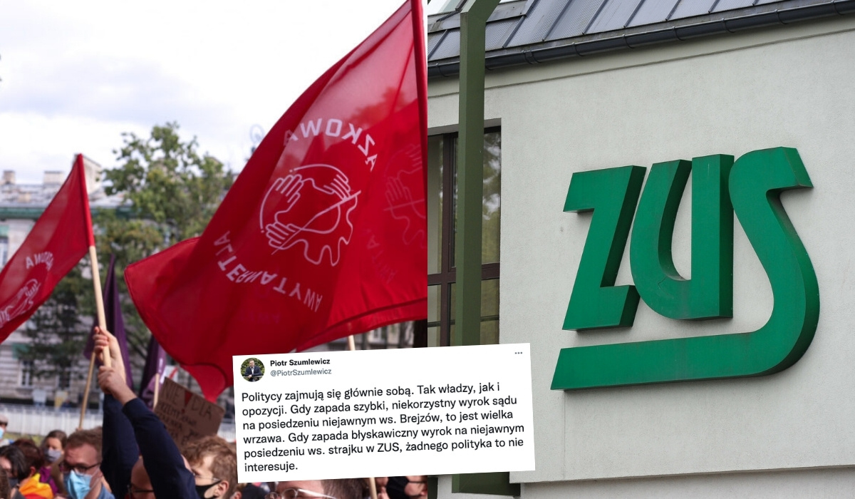 Związkowcy z ZUS chcieli rozpocząć strajk, ale sąd im zakazał i strajk byłby teraz nielegalny