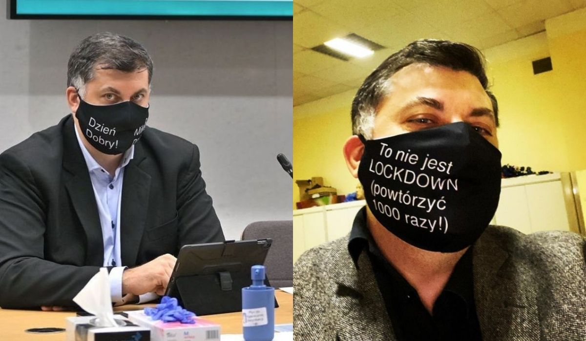 Dziambor odchorował wirusa i zapewnia, że Konfederacja wierzy w pandemię, ale krytykuje rząd