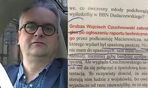 "Gazeta Polska" o Czuchnowskim: "Grubas wydarł spasioną paszczę"