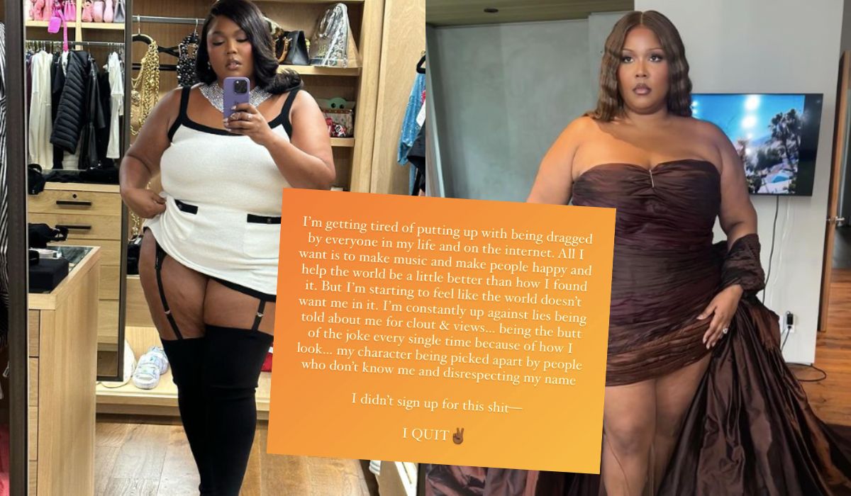 Lizzo, artystka oskarżana o mol*stowanie i mobbing, oświadczyła, że "odchodzi"