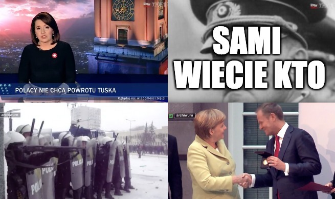 Wiadomości TVP o Tusku z lekką nutką nieprawdziwej sugestii