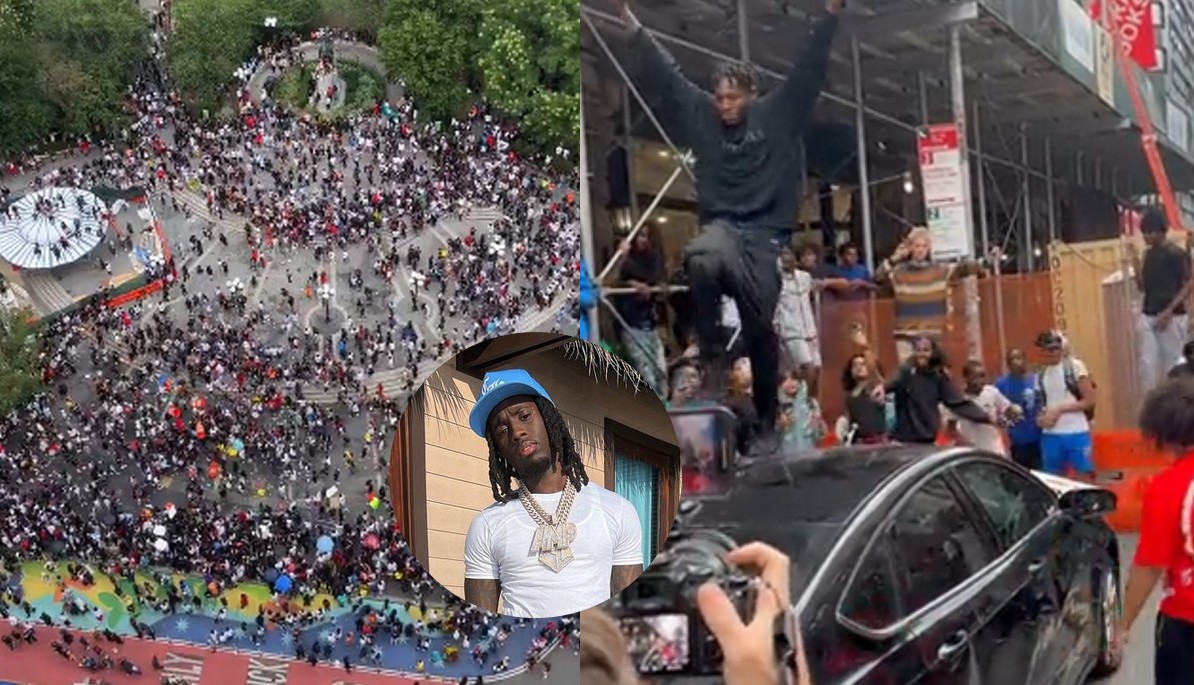 Nowy Jork: streamer wywołał zamieszki, tłumy przyszły w nadziei na darmową konsolę