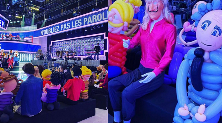 Francuskie "Tak to leciało!" zastąpiło publiczność manekinami i balonikami