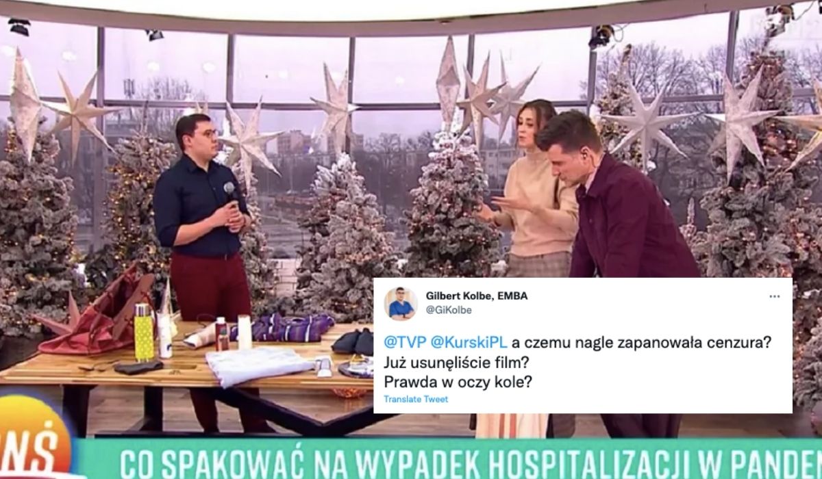 Pytanie na Śniadanie zaprosiło pielęgniarza, ten powiedział trochę za dużo i nagranie zniknęło ¯\_(ツ)_/¯