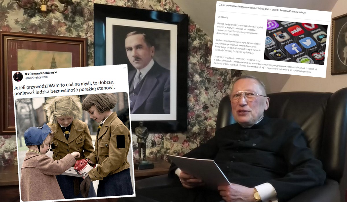 Biskup zakazał księdzu Kneblewskiemu działalności medialnej, a szkoda, bo to ciekawy ksiądz
