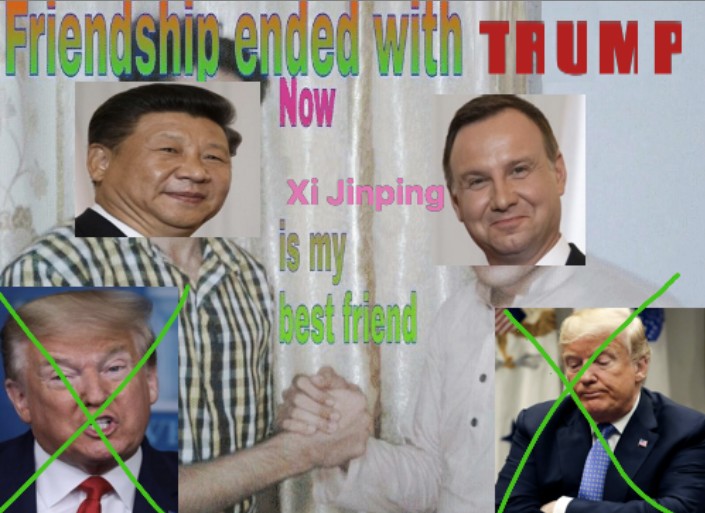 Teraz to Chiny są naszym wielkim przyjacielem i obiecują nam szczepionkę