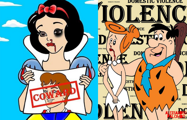 Bohaterki bajek jako ofiary przemocy domowej na wystawie w Poznaniu