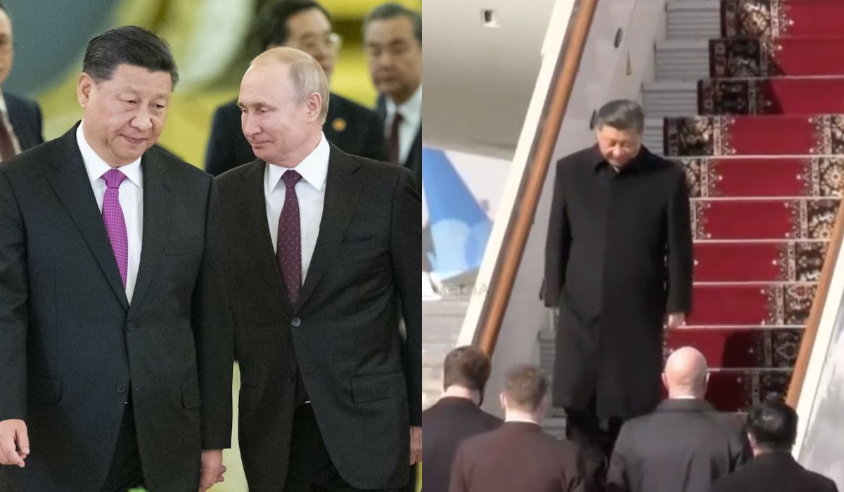 Putin cieszy się, że odwiedził go jego "stary dobry przyjaciel" Xi Jinping