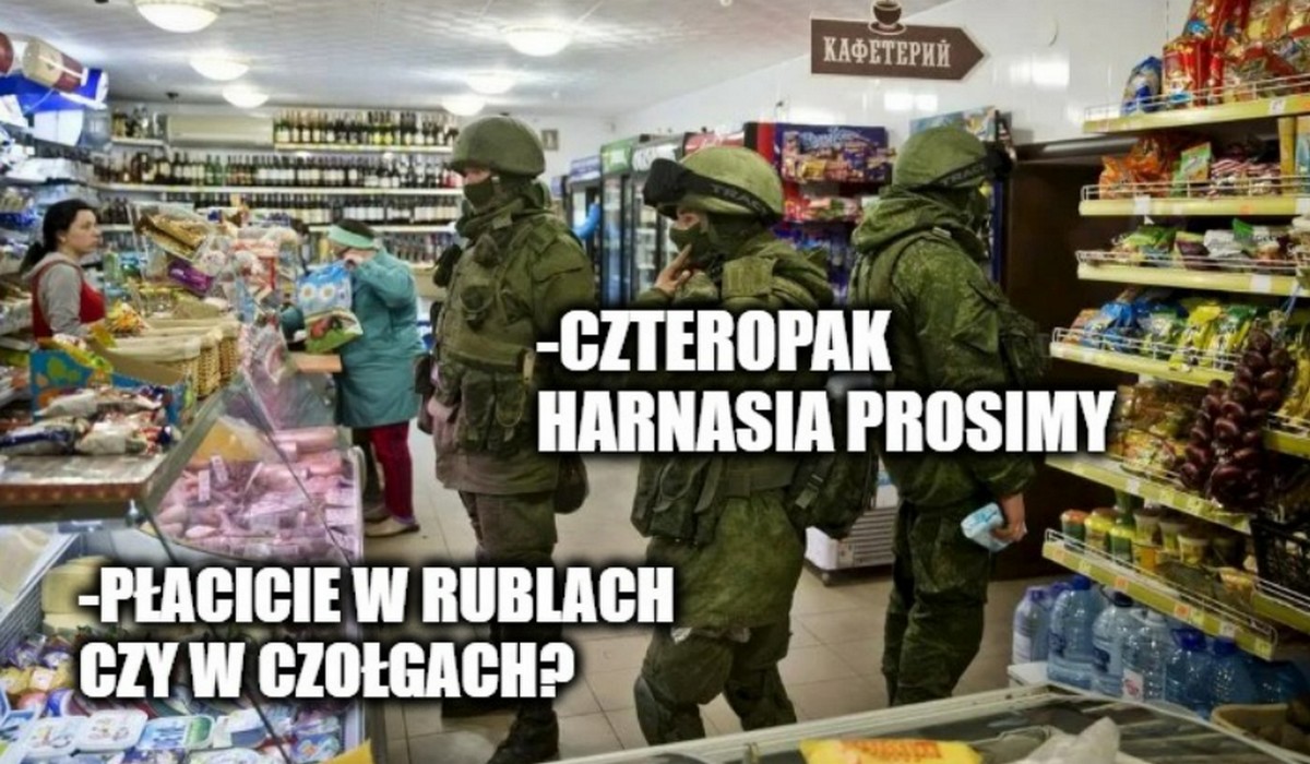 Morale rosyjskich żołnierzy mają być tak niskie, że wymieniają paliwo na alkohol