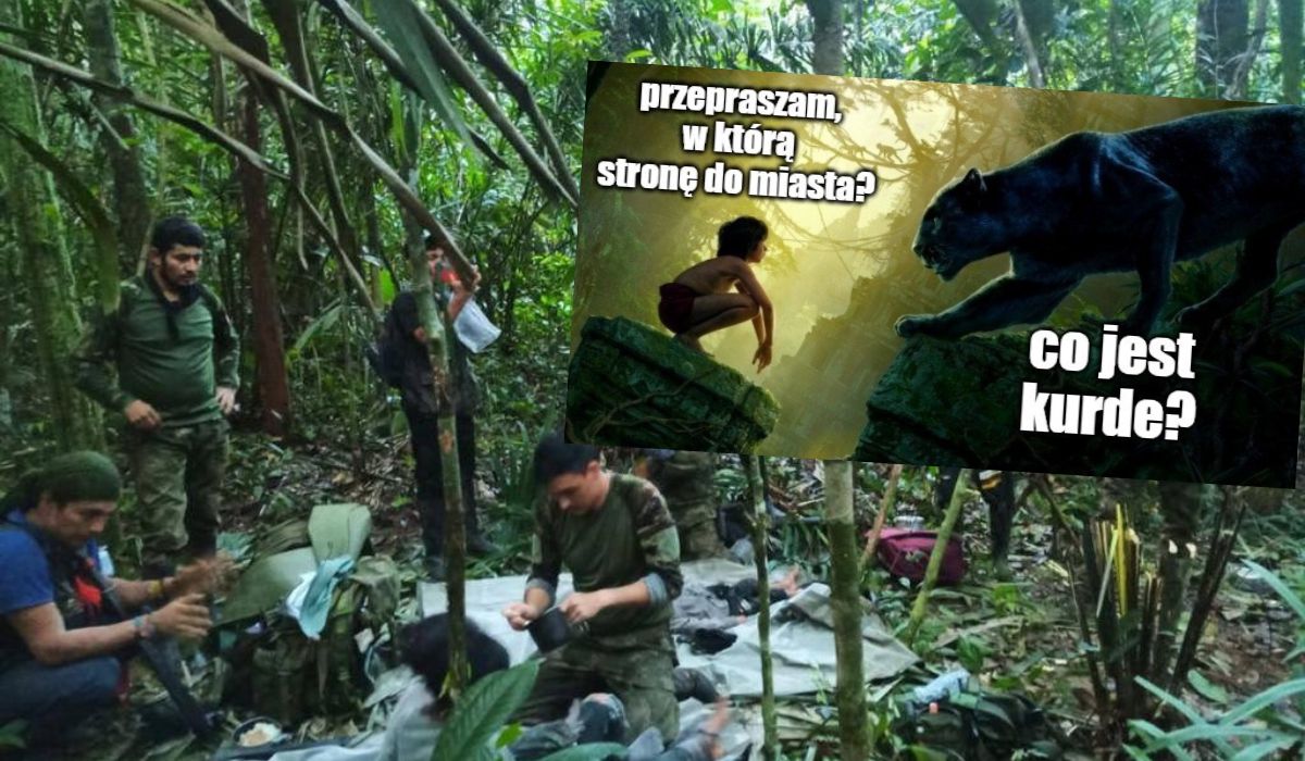 Kolumbia: dzieci przetrwały jakimś cudem katastrofę samolotu, a potem przeżyły w lesie 40 dni