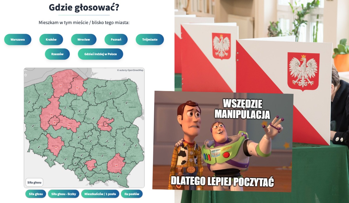 Powstała strona pomagająca w turystyce wyborczej, żeby głos "bardziej się liczył"
