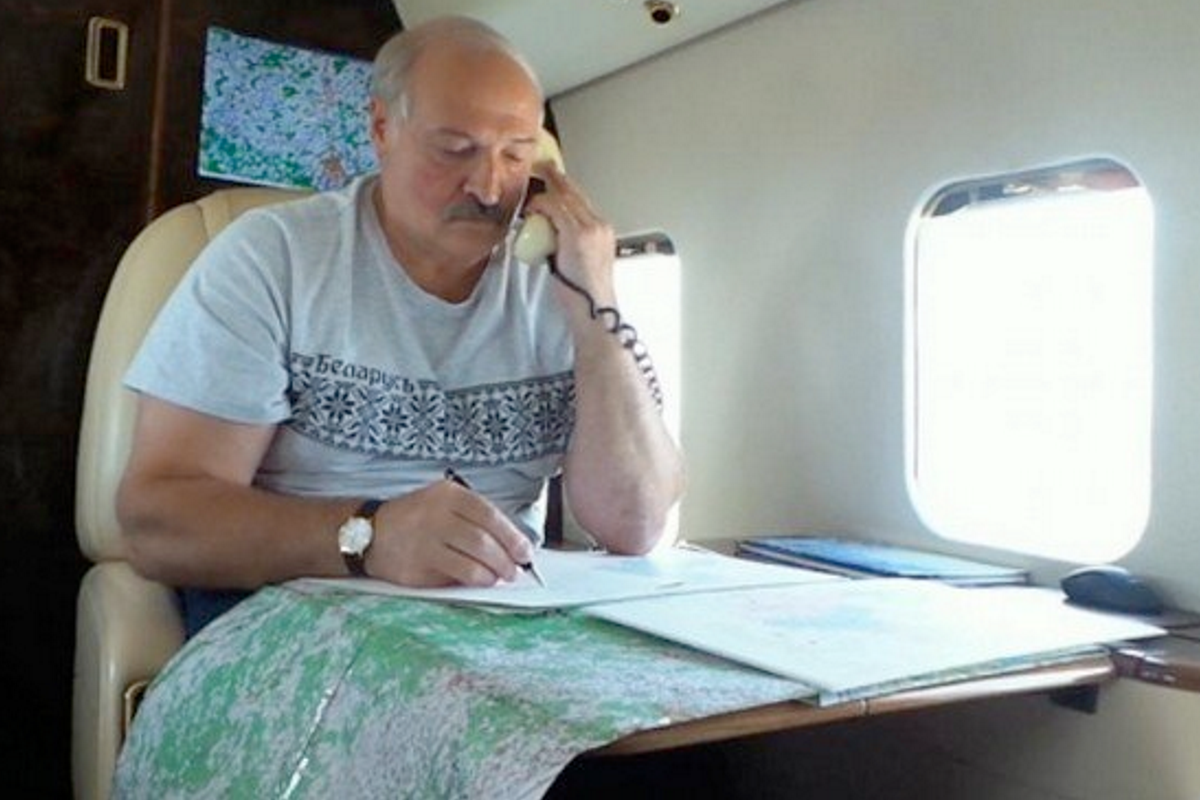 Łukaszenka zapowiada sankcje, które mają być nałożone na Polskę i Litwę