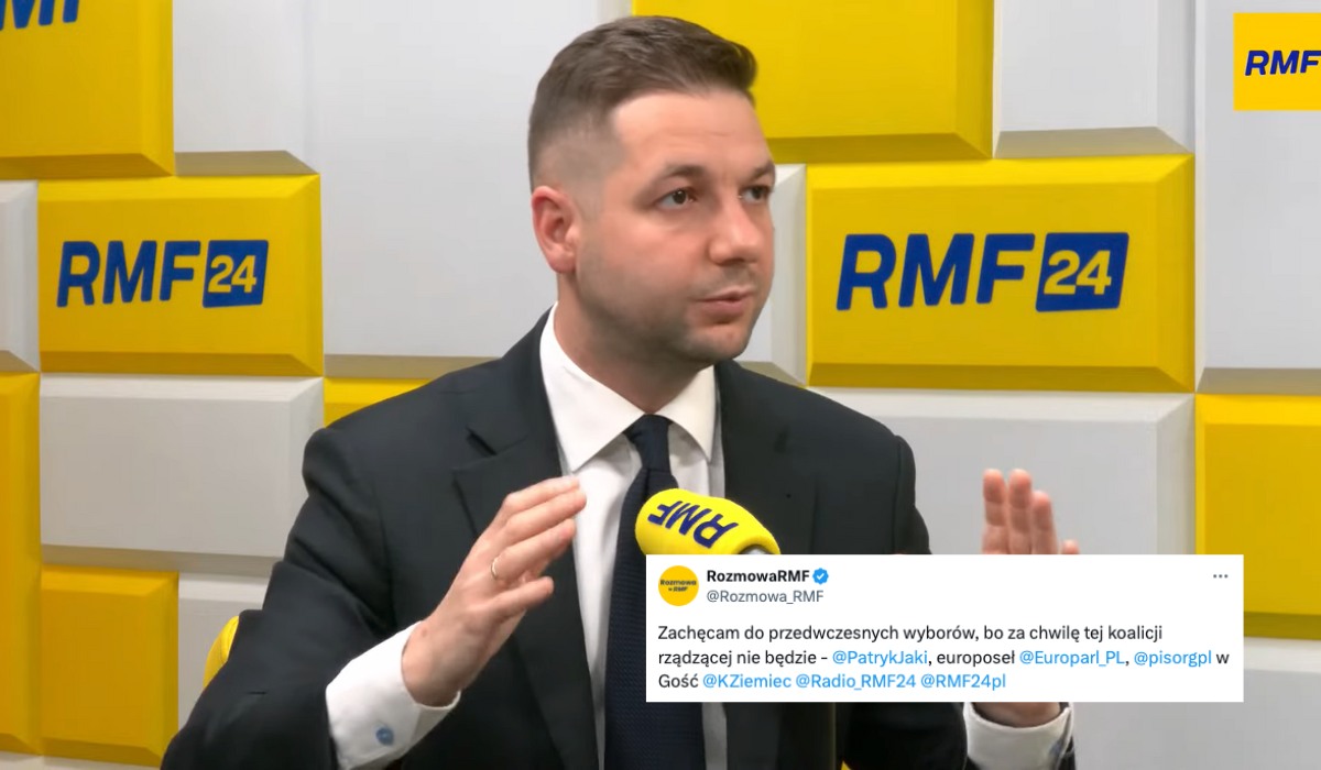 Patryk Jaki przewiduje triumfalny powrót PiS do władzy i zachęca do przedterminowych wyborów