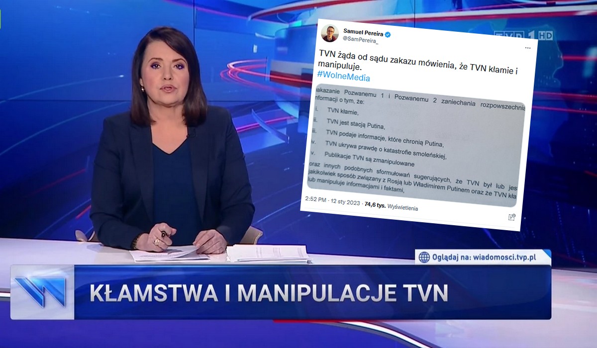 TVN i TVP zderzą się w sądzie za powtarzanie "TVN kłamie"
