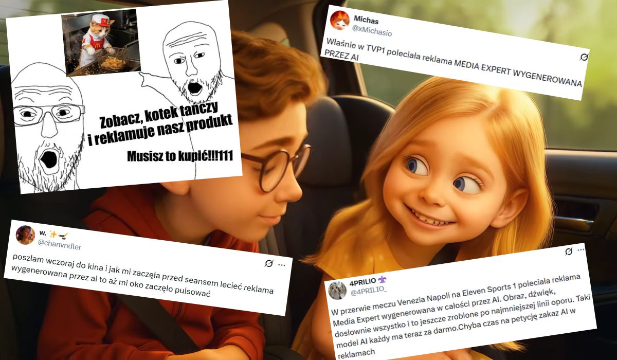 Badanie: młodzi nie znoszą reklam wygenerowanych w AI, na ich widok prawie 40% badanych rezygnuje z zakupów