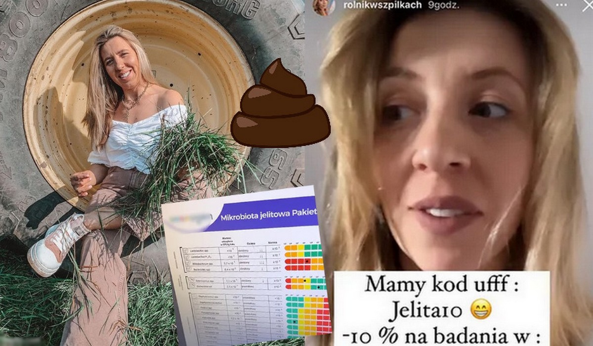 Celebrytka w ramach reklamy pokazała wynik badania kału, stając się pierwszą w Polsce shitfluencerką