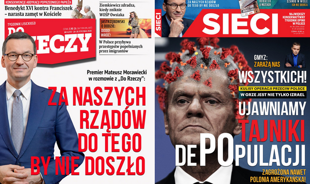 Kubicki: a jakby rządziło PO, to okładki prawicowych tygodników wyglądałyby tak